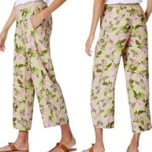 J. Jill Love Linen Orchid Spring Print Pant - XL